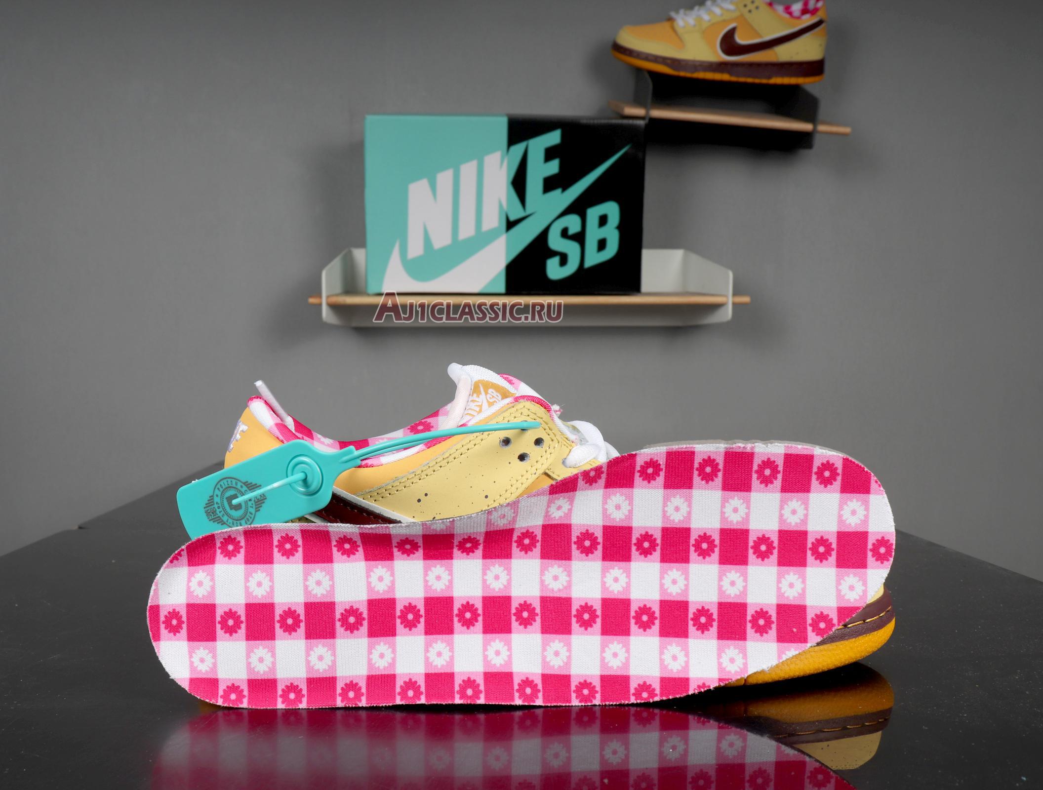 New Nike Dunk Low Premium SB "Yellow Lobster" 313170-137 Shoes