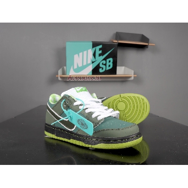 Nike Concepts x Dunk Low SB Green Lobster Special Box BV1310-337 Green Stone/Legion Green-Fir Mens Womens Shoes