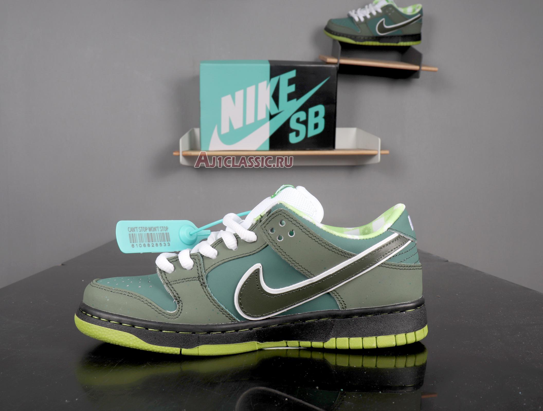 New Nike Concepts x Dunk Low SB "Green Lobster" Special Box BV1310-337 Shoes