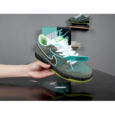 Nike Concepts x Dunk Low SB Green Lobster Special Box BV1310-337 Green Stone/Legion Green-Fir Mens Womens Shoes