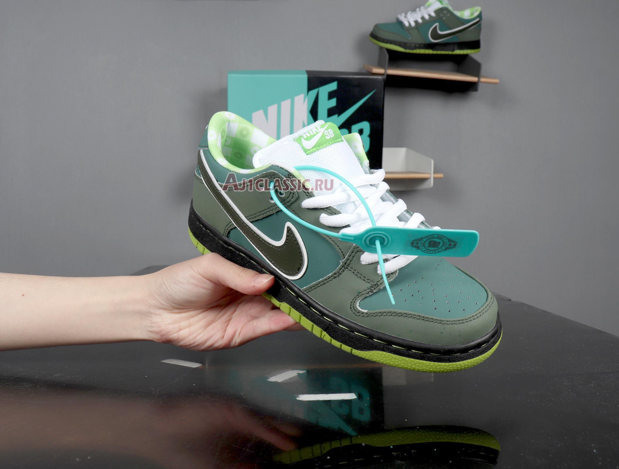 New Nike Concepts x Dunk Low SB "Green Lobster" Special Box BV1310-337 Shoes