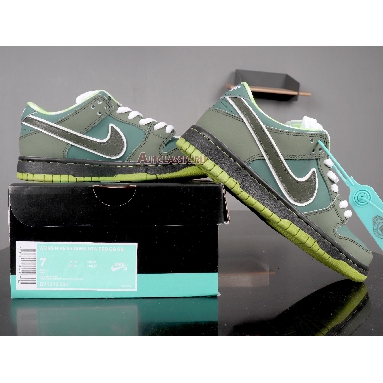 Nike Concepts x Dunk Low SB Green Lobster Special Box BV1310-337 Green Stone/Legion Green-Fir Mens Womens Shoes