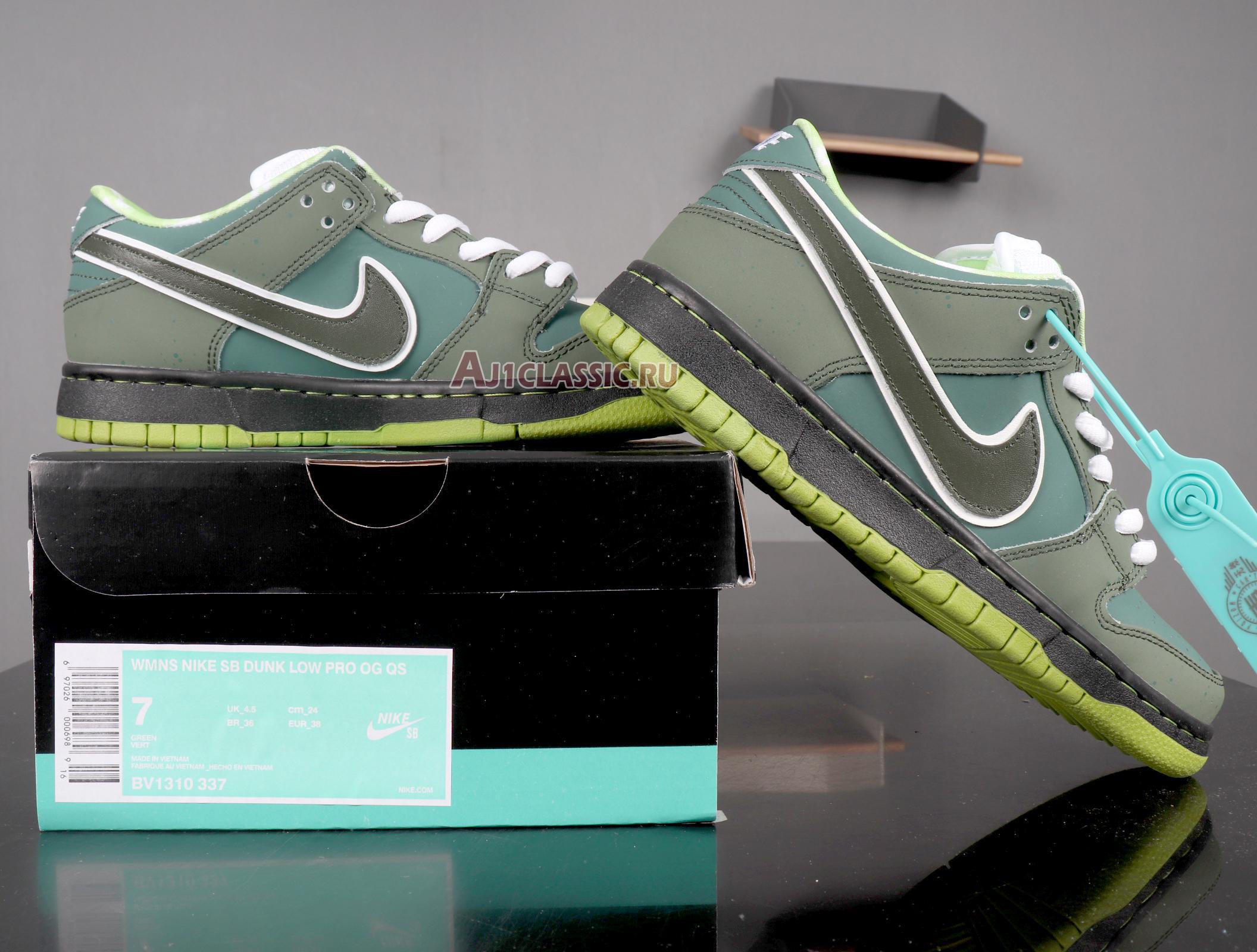 New Nike Concepts x Dunk Low SB "Green Lobster" Special Box BV1310-337 Shoes