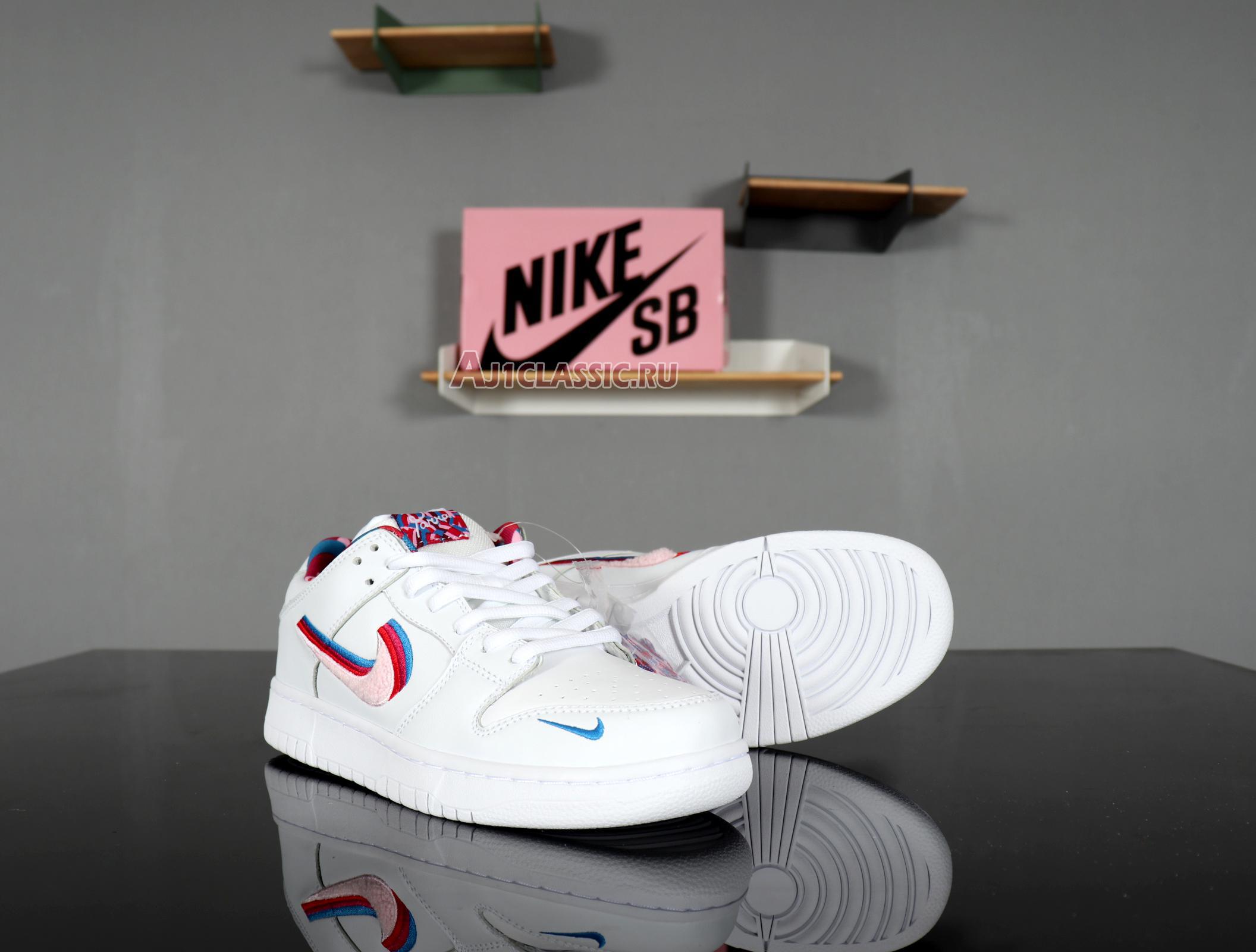 New Parra x Nike SB Dunk Low CN4504-100 Shoes