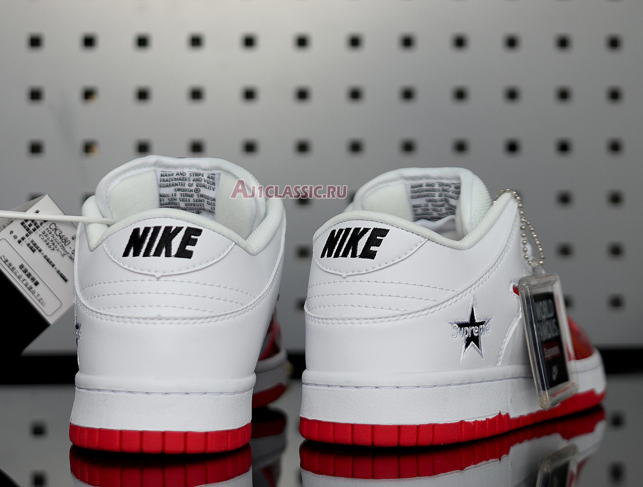 Nike Supreme x Dunk SB Low "Varsity Red" CK3480-600