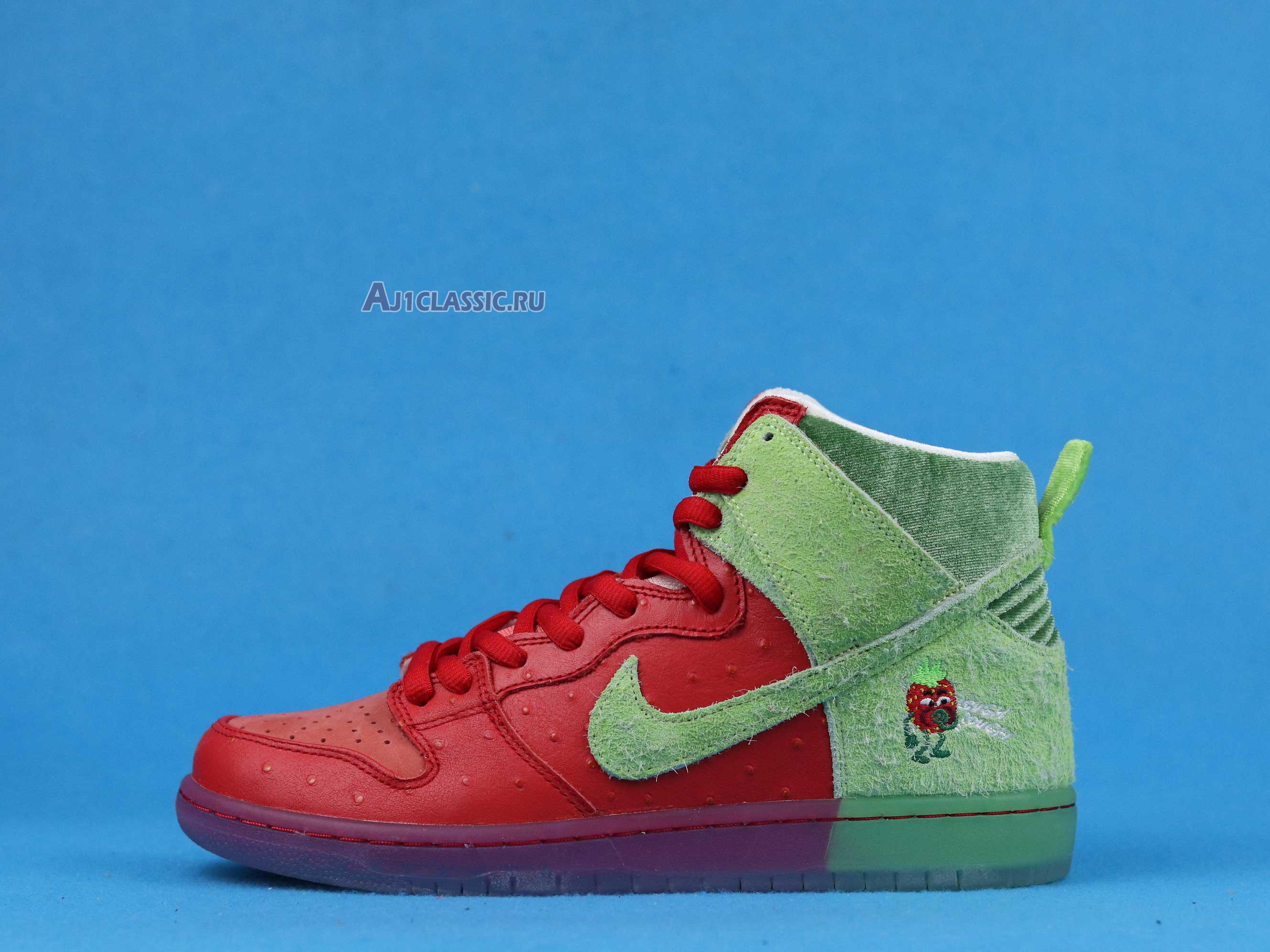 New Nike Dunk High SB "Strawberry Cough" CW7093-600 Shoes