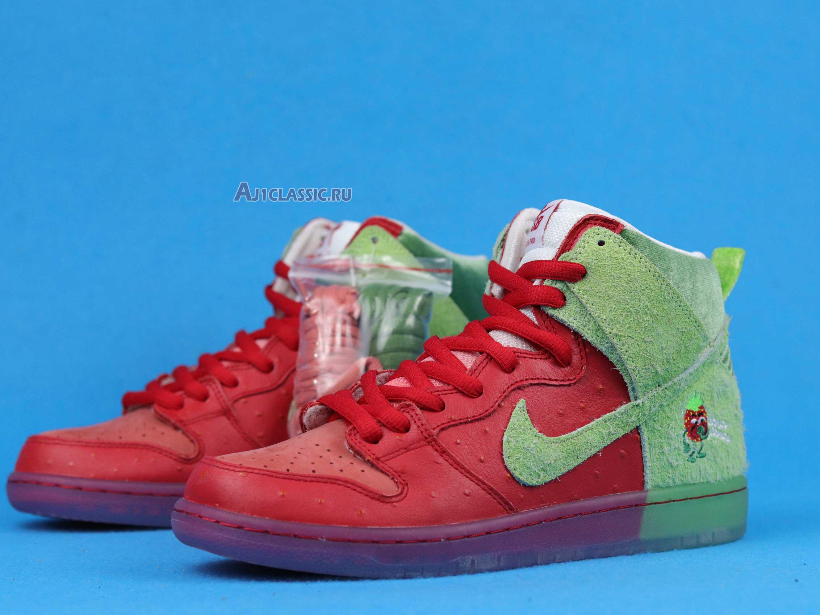 New Nike Dunk High SB "Strawberry Cough" CW7093-600 Shoes