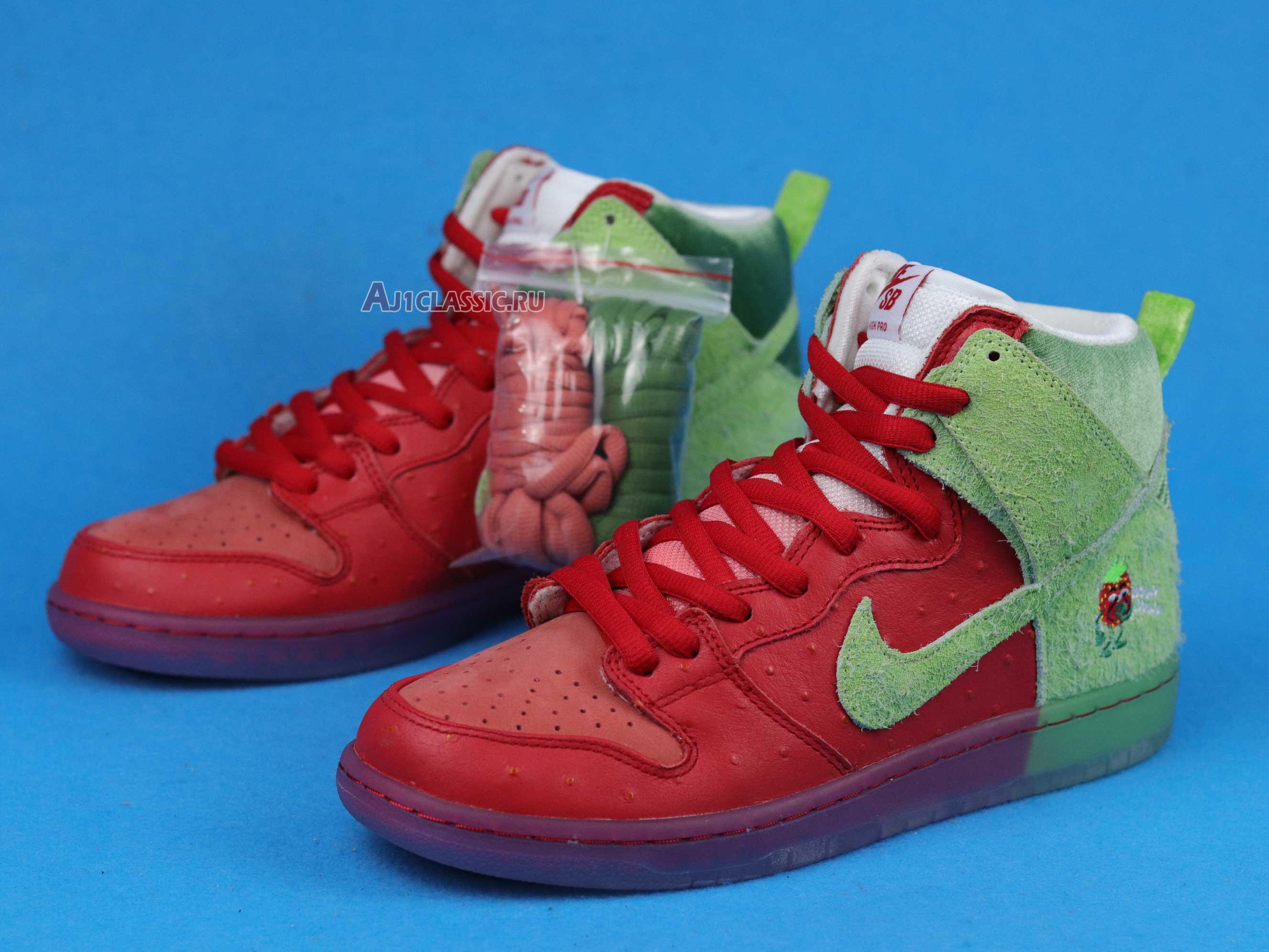 New Nike Dunk High SB "Strawberry Cough" CW7093-600 Shoes