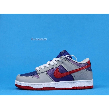 Nike Dunk Low Retro Samba 2020 CZ2667-400 Hyper Blue/Samba-Silver Mens Womens Shoes