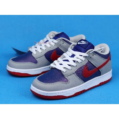 Nike Dunk Low Retro Samba 2020 CZ2667-400 Hyper Blue/Samba-Silver Mens Womens Shoes