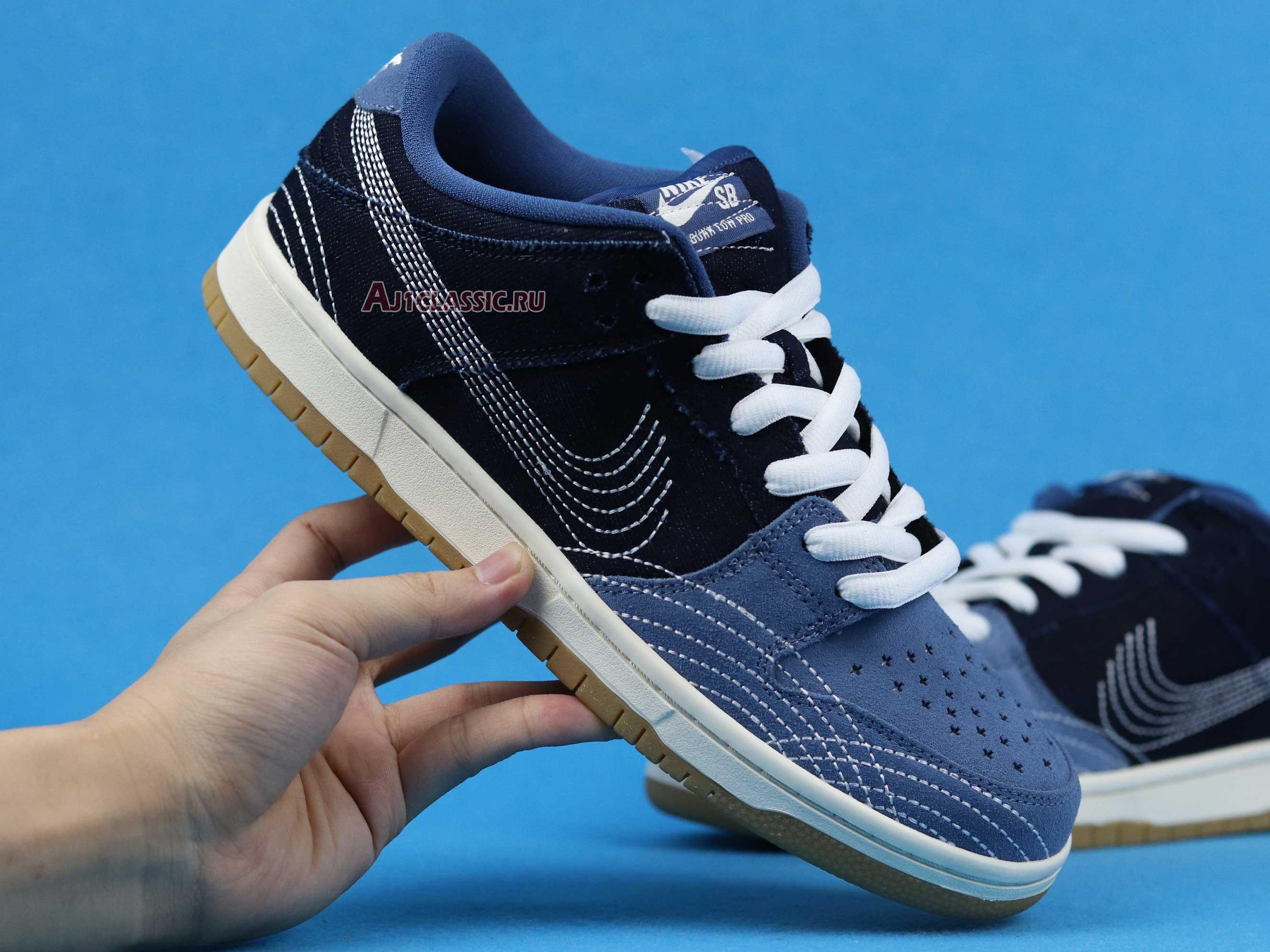 Nike Dunk Low Pro PRM SB "Sashiko Pack" CV0316-400