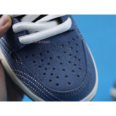 Nike Dunk Low Pro PRM SB Sashiko Pack CV0316-400 Mystic Navy/Mystic Navy/Gum Light Brown Mens Womens Shoes