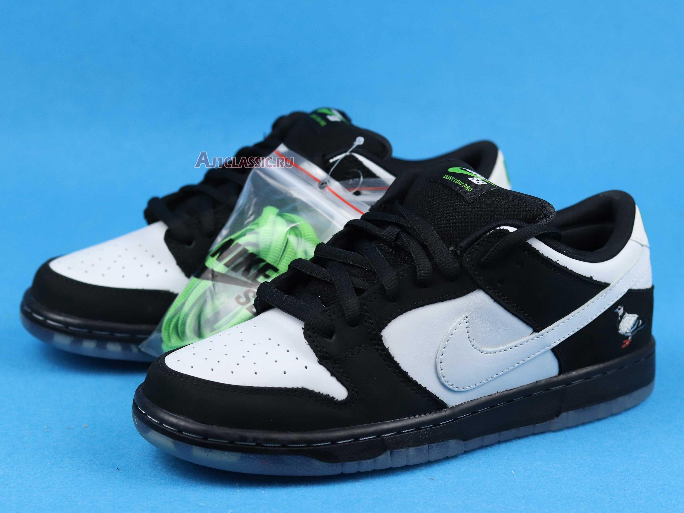 New Nike Jeff Staple x Dunk Low Pro SB "Panda Pigeon" Special Box BV1310-013 Shoes