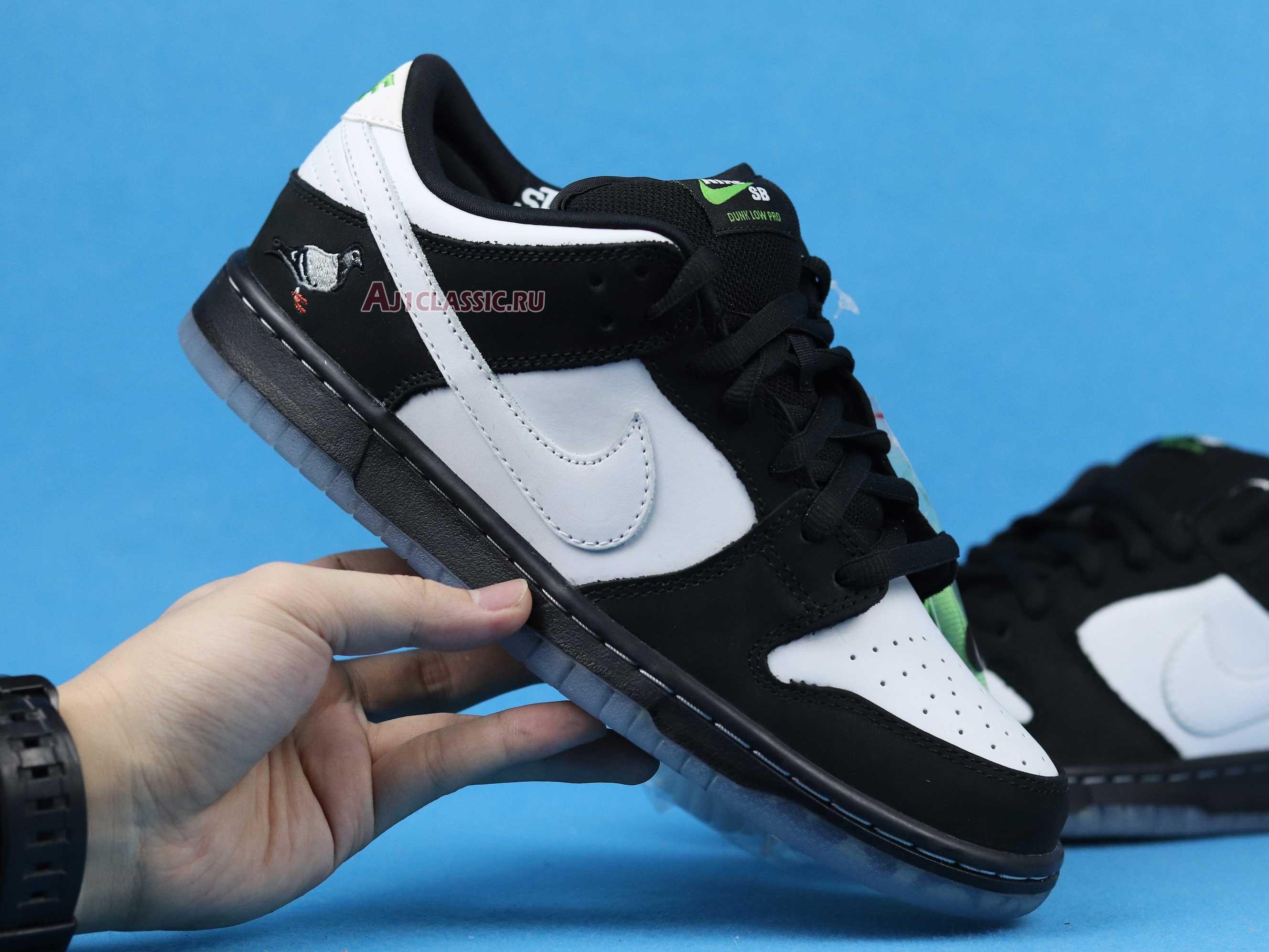 Nike Jeff Staple x Dunk Low Pro SB "Panda Pigeon" Special Box BV1310-013