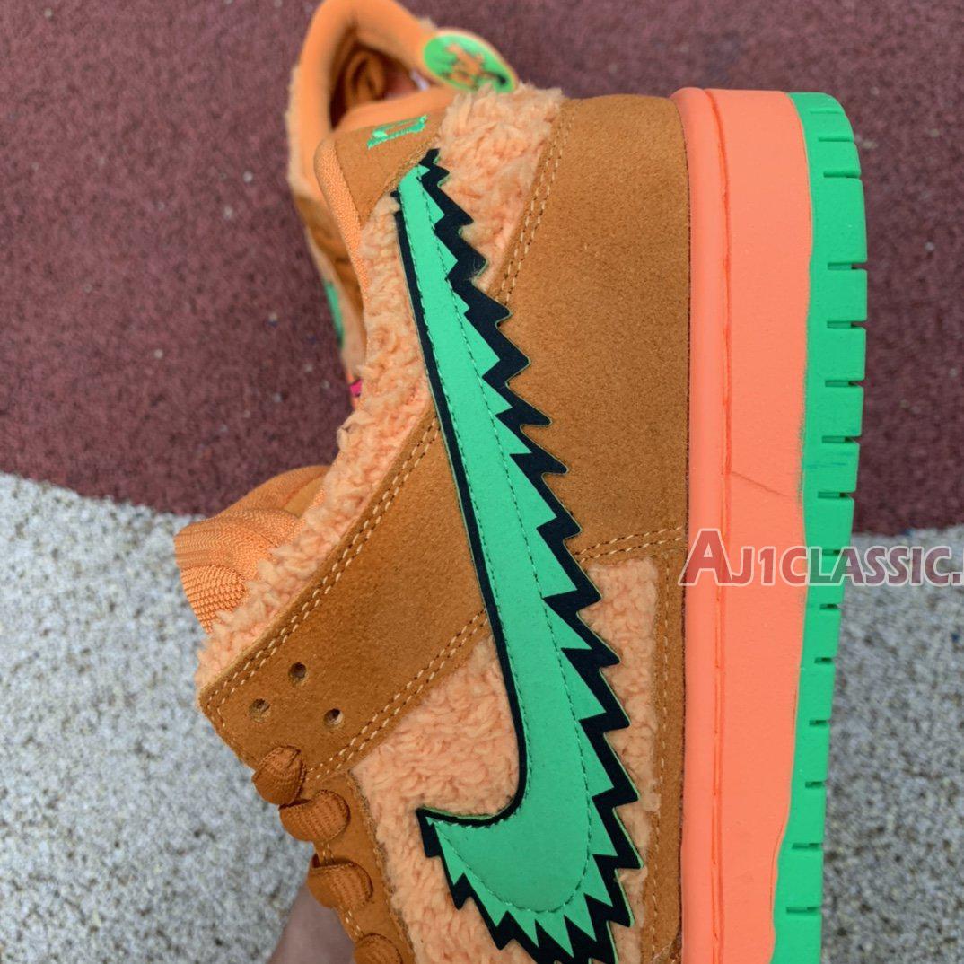 Grateful Dead x Nike SB Dunk Low "Orange Bear" CJ5378-800