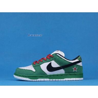 Nike Dunk Low Pro SB Heineken 304292-302 Classic Green/Black-White-Red Mens Womens Shoes