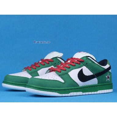 Nike Dunk Low Pro SB Heineken 304292-302 Classic Green/Black-White-Red Mens Womens Shoes