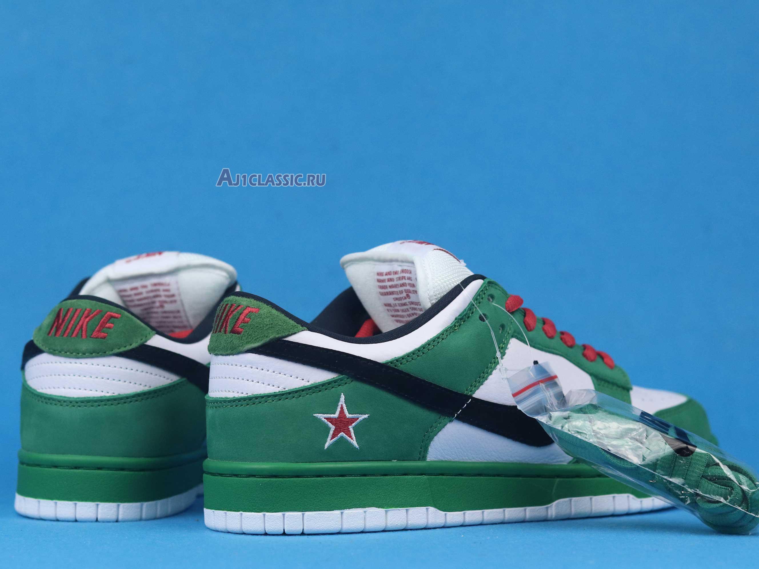 New Nike Dunk Low Pro SB "Heineken" 304292-302 Shoes