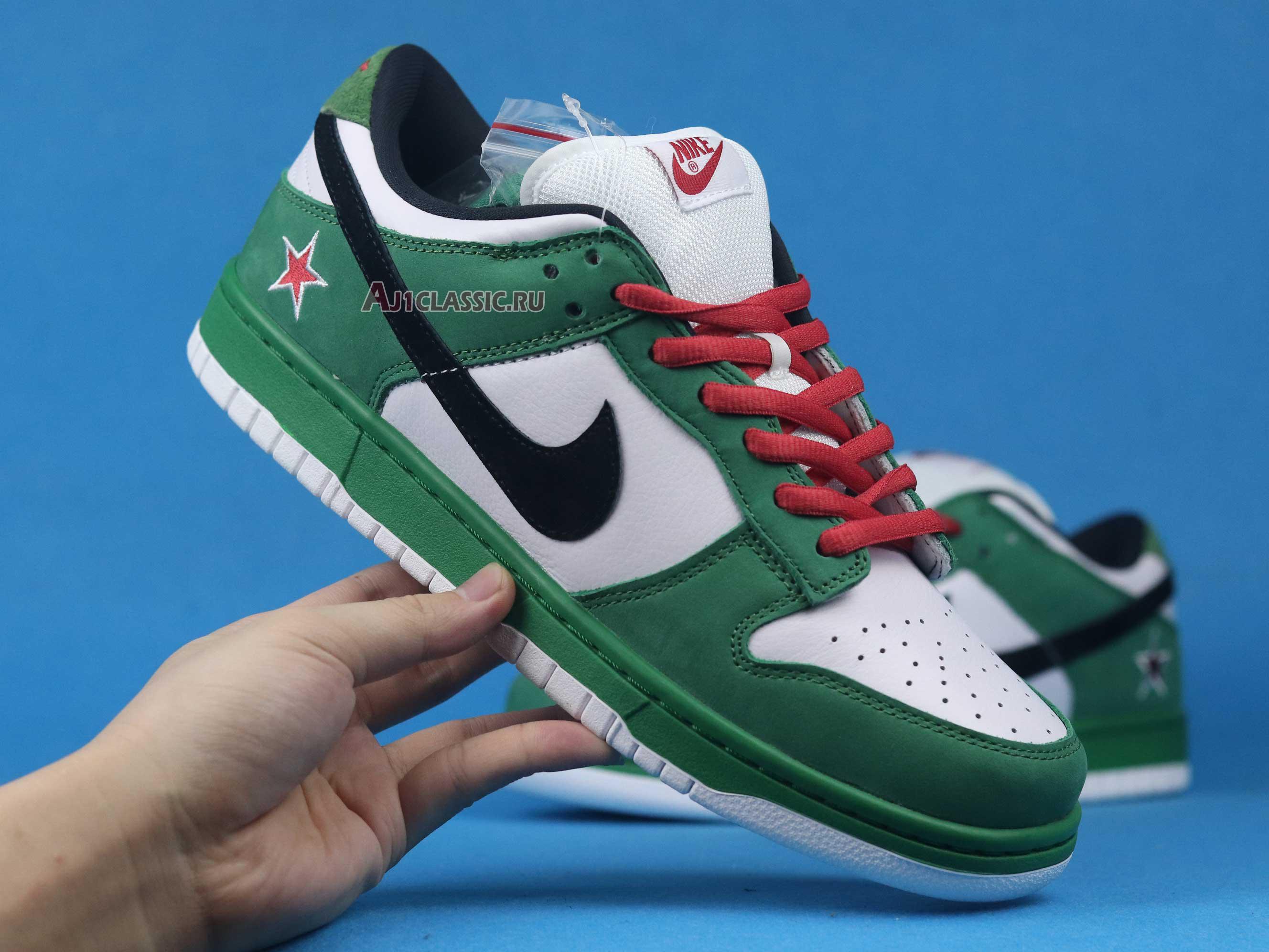 New Nike Dunk Low Pro SB "Heineken" 304292-302 Shoes