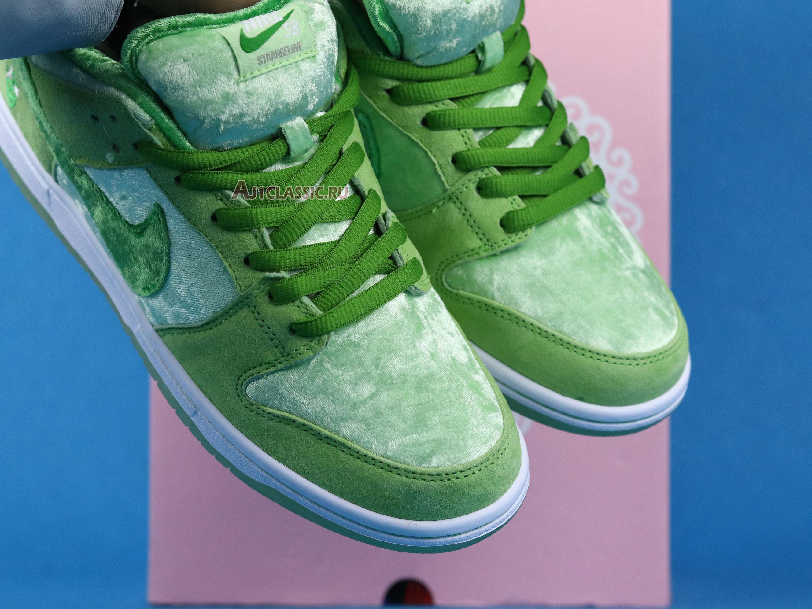 New Nike StrangeLove x Dunk Low SB "Green Beans Valentines Day" CT2552-300 Shoes