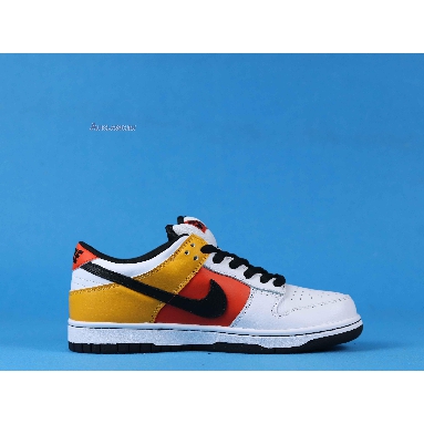 Nike Dunk Low Pro SB Raygun 304292-802 Orange Flash/Black-White Mens Womens Shoes