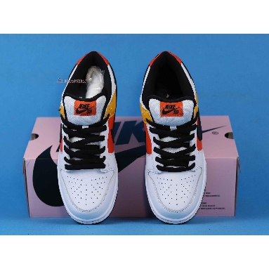 Nike Dunk Low Pro SB Raygun 304292-802 Orange Flash/Black-White Mens Womens Shoes