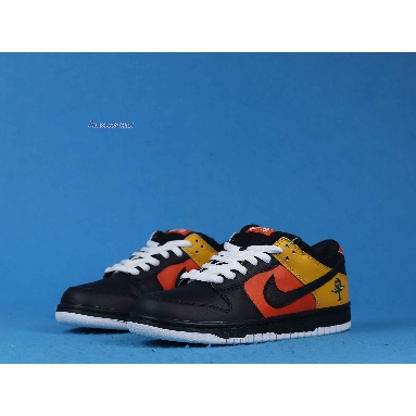 Nike Dunk Low Pro SB Raygun 304292-803 Orange Flash/Black-Black Mens Womens Shoes