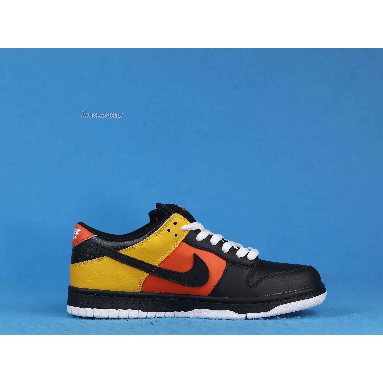 Nike Dunk Low Pro SB Raygun 304292-803 Orange Flash/Black-Black Mens Womens Shoes