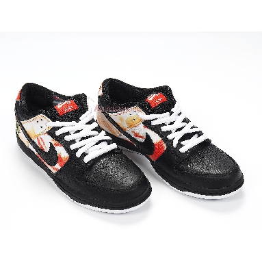 Nike Dunk SB Low Tie-Dye Raygun - Black BQ6832-001 Black/Orange Flash Mens Womens Shoes