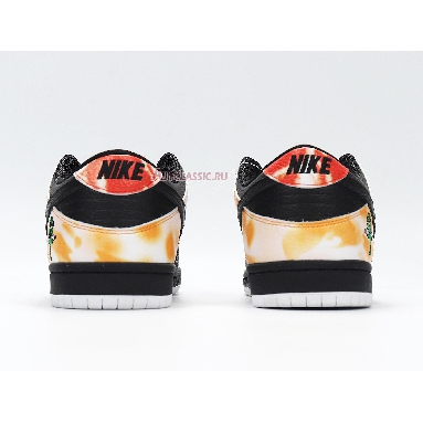 Nike Dunk SB Low Tie-Dye Raygun - Black BQ6832-001 Black/Orange Flash Mens Womens Shoes