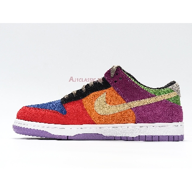 Nike Dunk Low SP Retro Viotech 2019 CT5050-500 Viotech/Red/Blue/Purple/Orange/Black/Green Sneakers