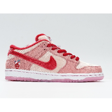 Nike StrangeLove x Dunk Low SB Valentines Day CT2552-800 Bright Melon/Gym Red/Med Soft Pink Mens Womens Shoes