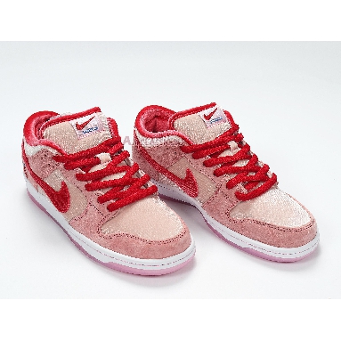 Nike StrangeLove x Dunk Low SB Valentines Day CT2552-800 Bright Melon/Gym Red/Med Soft Pink Mens Womens Shoes