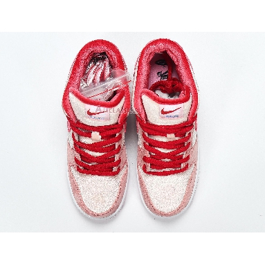 Nike StrangeLove x Dunk Low SB Valentines Day CT2552-800 Bright Melon/Gym Red/Med Soft Pink Mens Womens Shoes