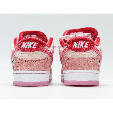 Nike StrangeLove x Dunk Low SB Valentines Day CT2552-800 Bright Melon/Gym Red/Med Soft Pink Mens Womens Shoes