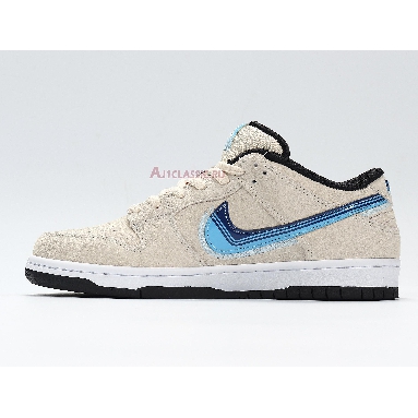 Nike Dunk SB Low Truck It CT6688-200 Light Cream/Deep Royal Blue Mens Womens Shoes