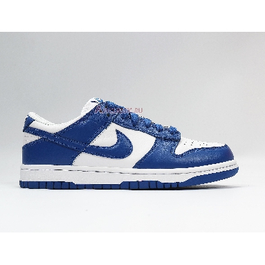 Nike Dunk Low Retro SP Kentucky CU1726-100 White/Varsity Royal/Blue Mens Womens Shoes