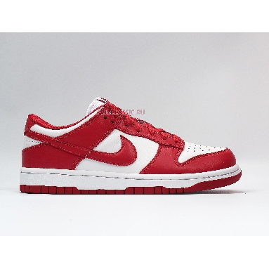 Nike Dunk Low Retro SP St Johns CU1727-100 White/University Red Mens Womens Shoes