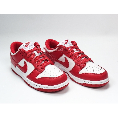 Nike Dunk Low Retro SP St Johns CU1727-100 White/University Red Mens Womens Shoes