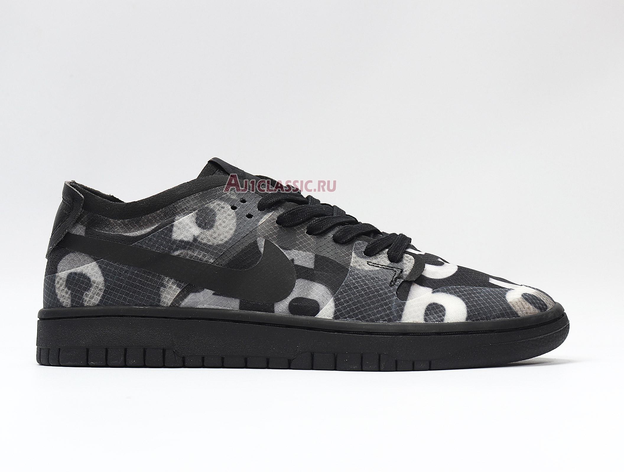 New Nike Comme des Garçons x Wmns Dunk Low "Monogram Print" CZ2675-001 Shoes