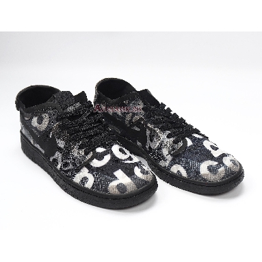 Nike Comme des Garçons x Wmns Dunk Low Monogram Print CZ2675-001 Black/Clear-Black Mens Womens Shoes