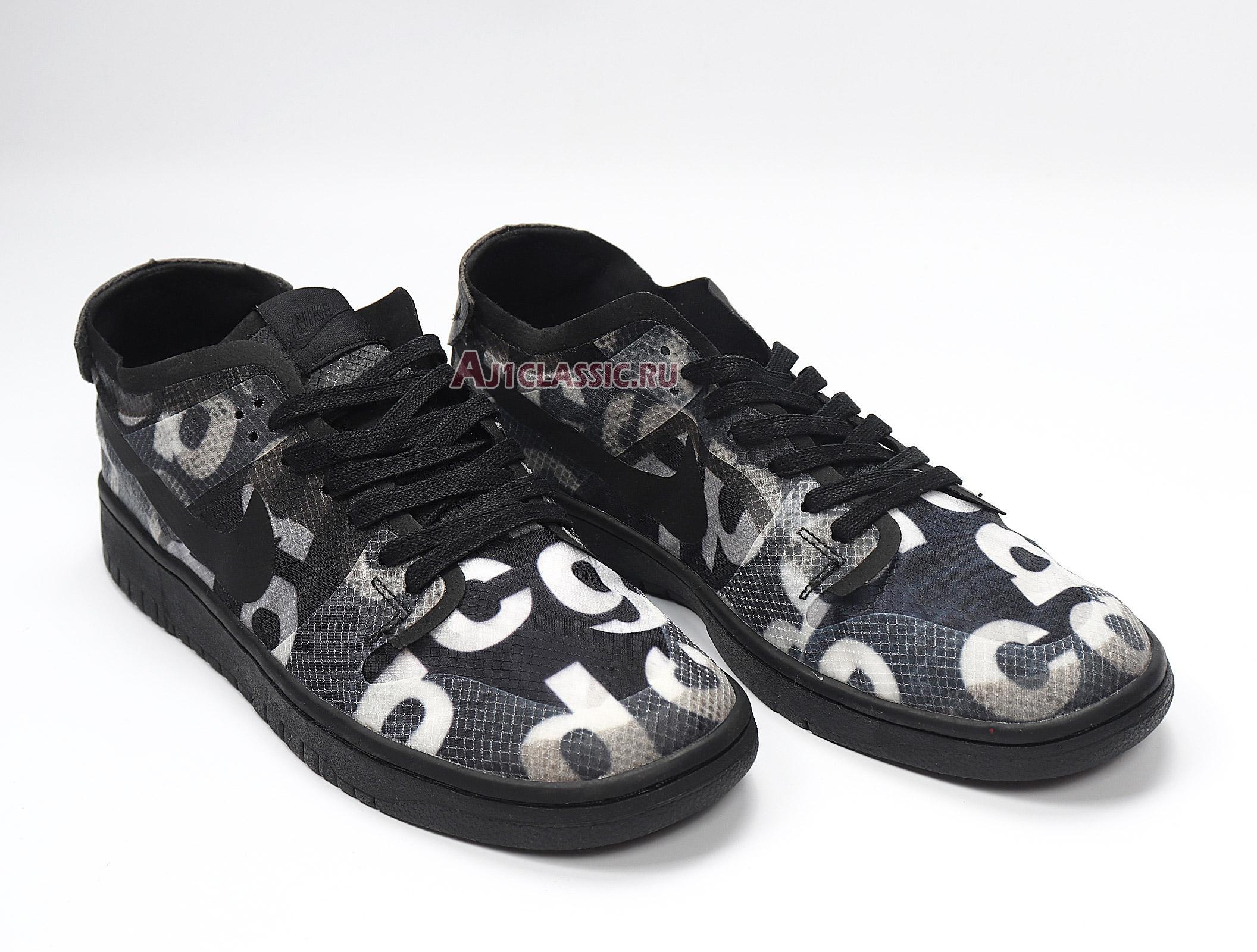 New Nike Comme des Garçons x Wmns Dunk Low "Monogram Print" CZ2675-001 Shoes