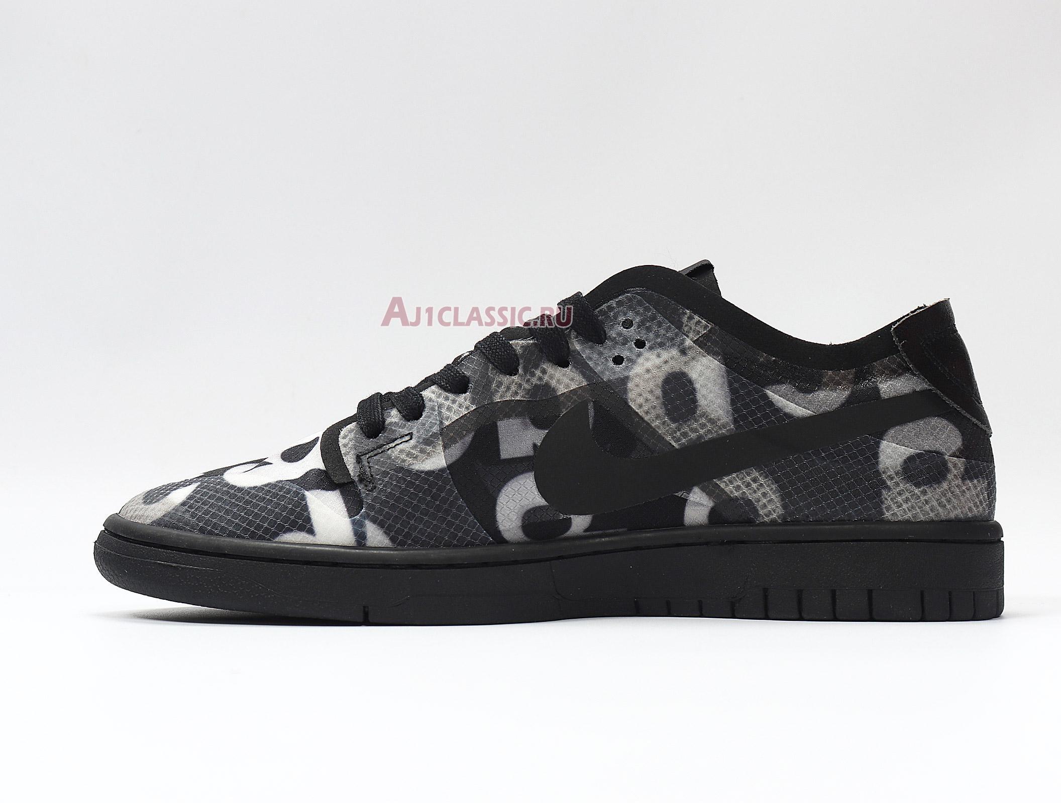 New Nike Comme des Garçons x Wmns Dunk Low "Monogram Print" CZ2675-001 Shoes