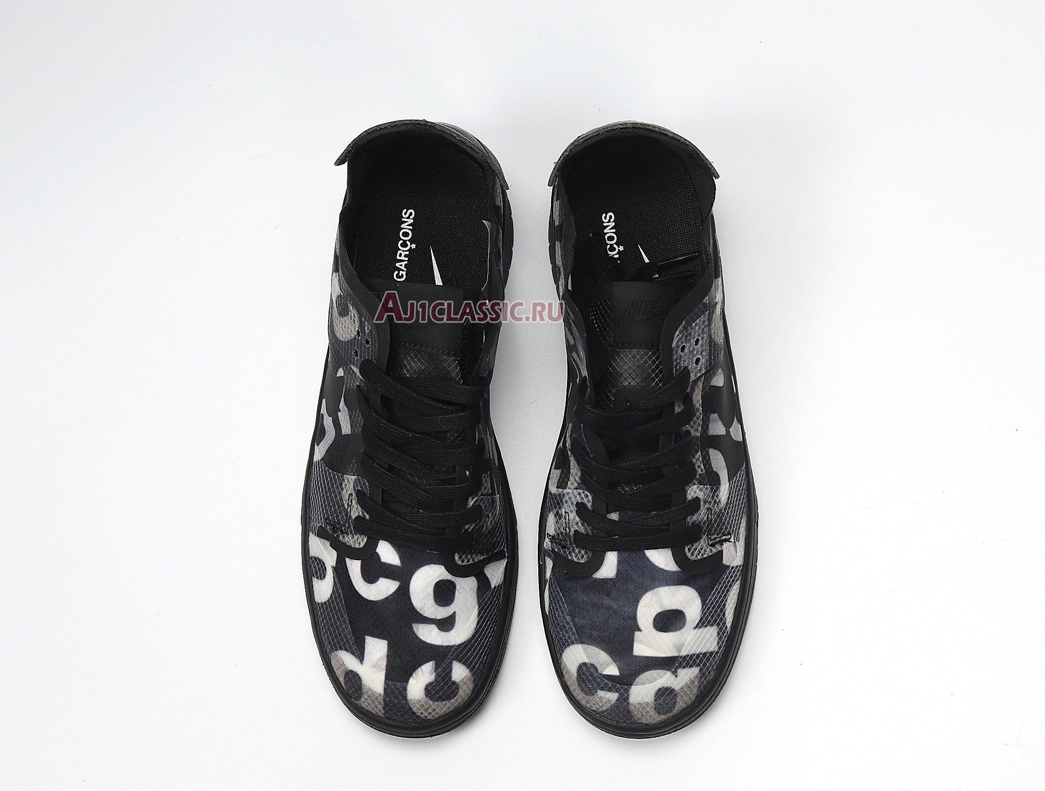 New Nike Comme des Garçons x Wmns Dunk Low "Monogram Print" CZ2675-001 Shoes