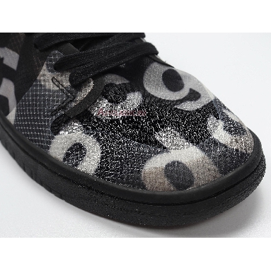 Nike Comme des Garçons x Wmns Dunk Low Monogram Print CZ2675-001 Black/Clear-Black Mens Womens Shoes