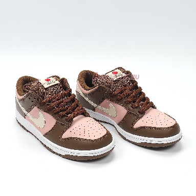 Nike Stüssy x Dunk Low Pro SB Cherry 304292-671 Dark Khaki/Shy Pink-Vanilla Mens Womens Shoes