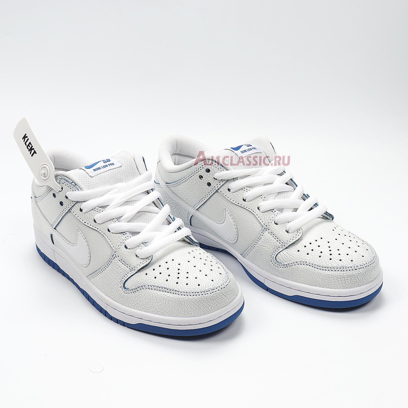 New Nike Dunk Low Premium SB "Cracked Leather" CJ6884-100 Shoes