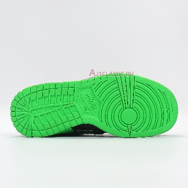 Nike Off-White x Air Rubber Dunk Green Strike CU6015-001 Black/White/Green Strike Mens Womens Shoes