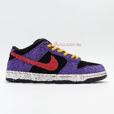 Nike Dunk Low Pro SB ACG Terra BQ6817-008 Black/Sunburst-Varsity Purple-Taxi Mens Womens Shoes