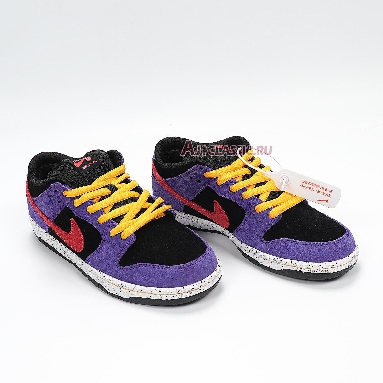 Nike Dunk Low Pro SB ACG Terra BQ6817-008 Black/Sunburst-Varsity Purple-Taxi Mens Womens Shoes